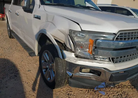 2018 Ford F-150 Lariat z USA, uszkodzony, nr VIN 1FTEW1E56JKF98583